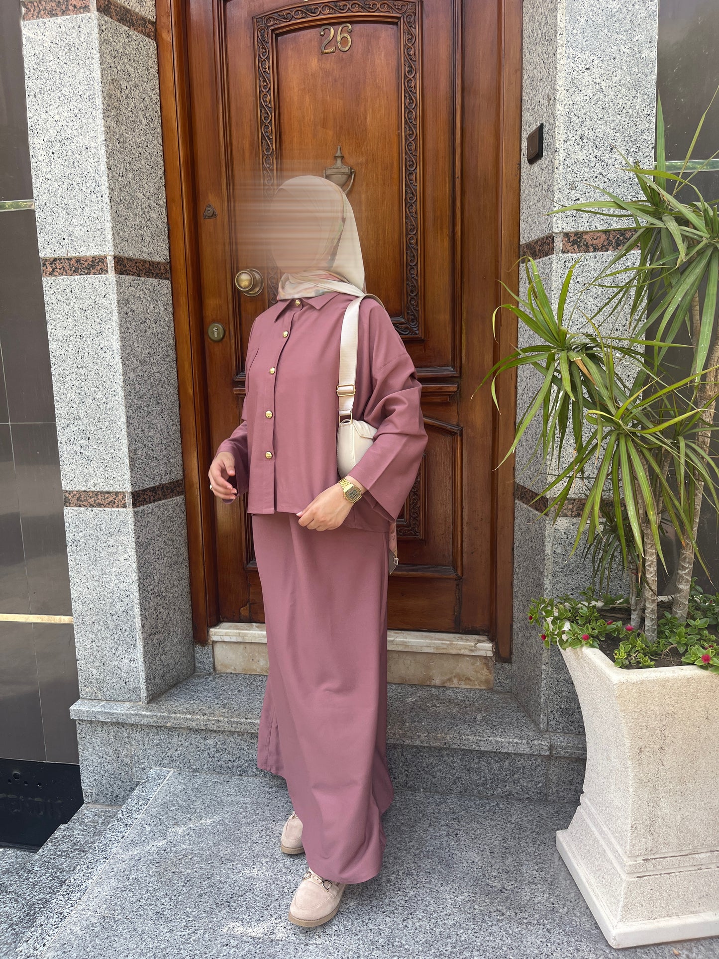 Ensemble EMELY – Élégance Modeste en 3 Pièces