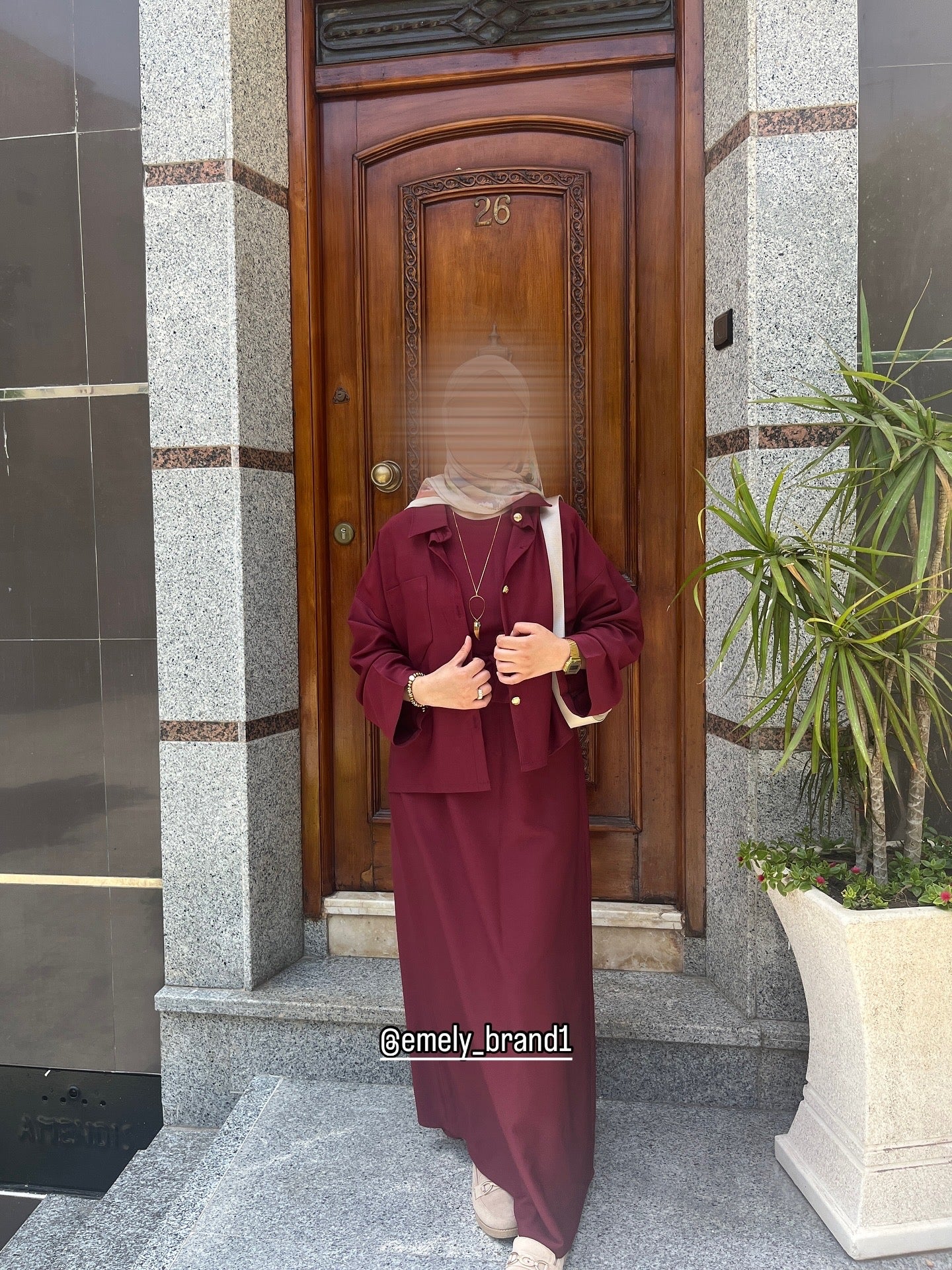 Ensemble EMELY – Élégance Modeste en 3 Pièces