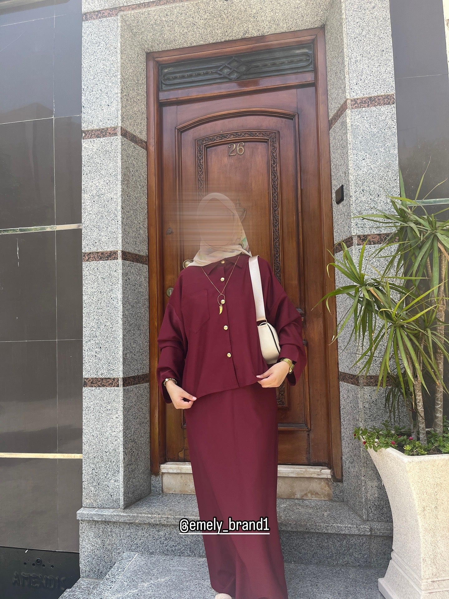 Ensemble EMELY – Élégance Modeste en 3 Pièces