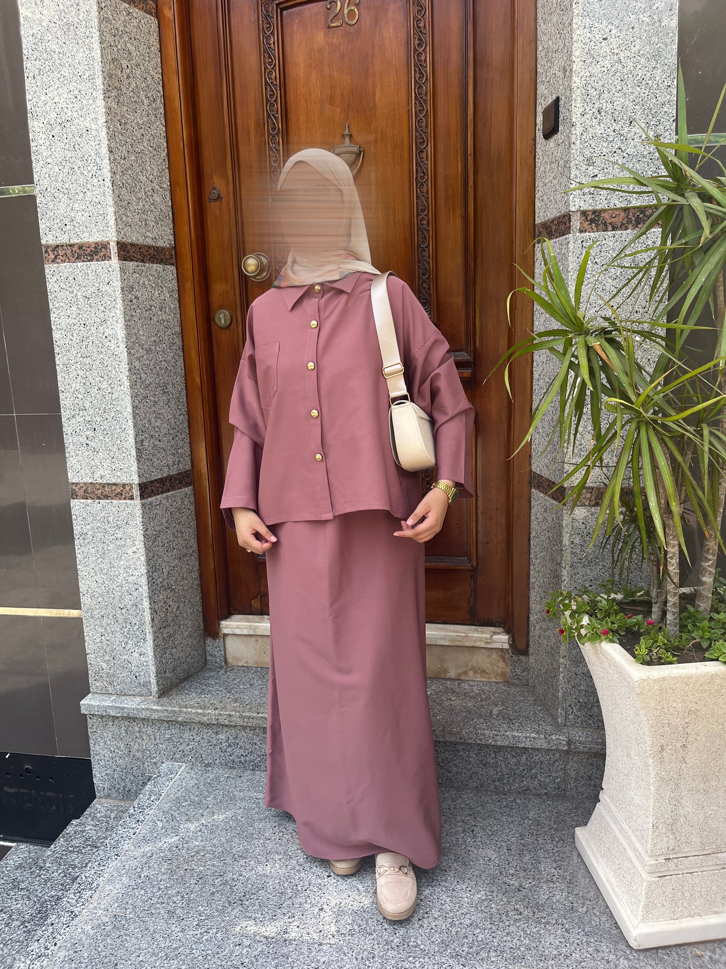 Ensemble EMELY – Élégance Modeste en 3 Pièces