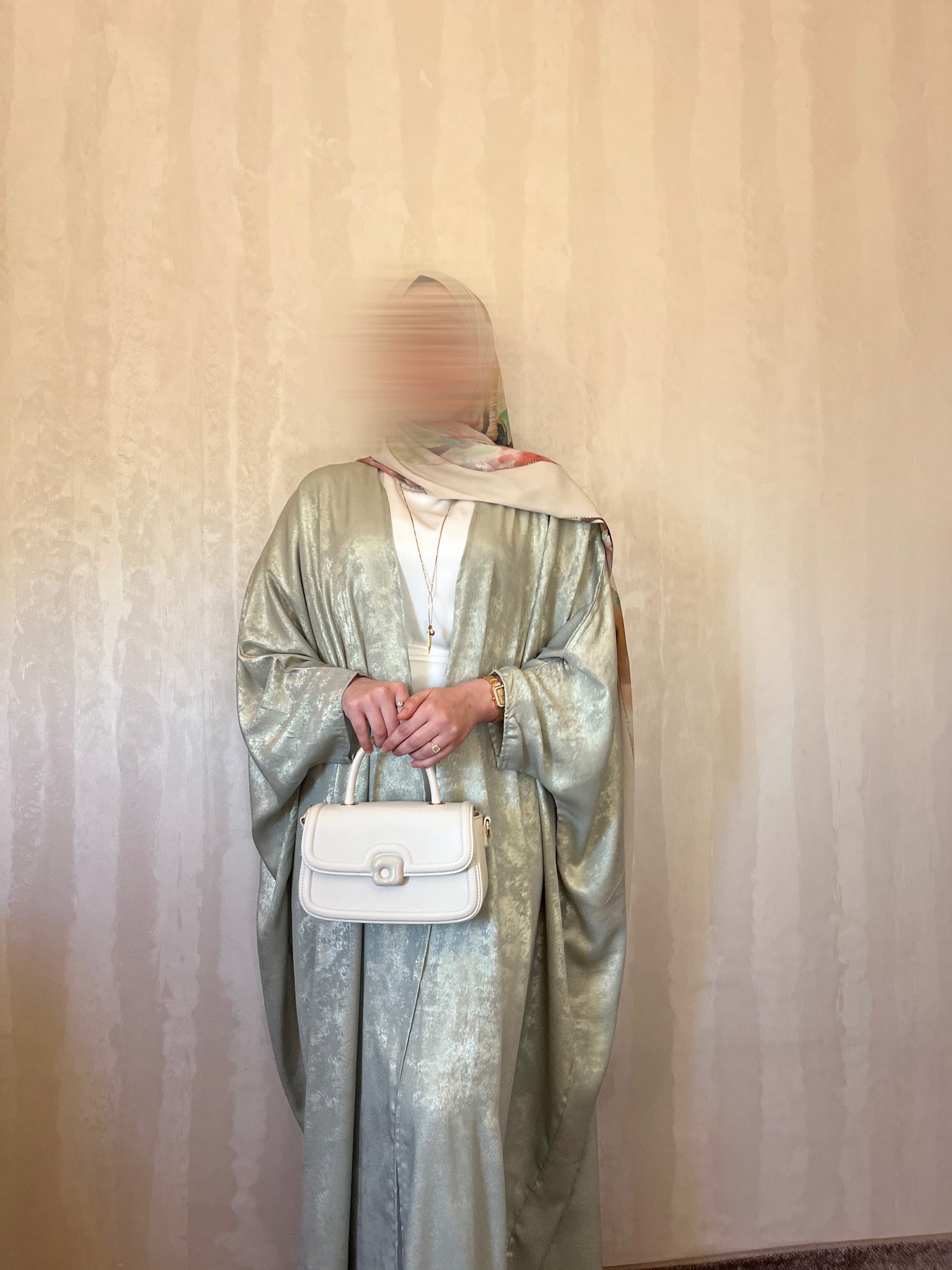 Ensemble EMELY – Abaya 3 Pièces Haut de Gamme
